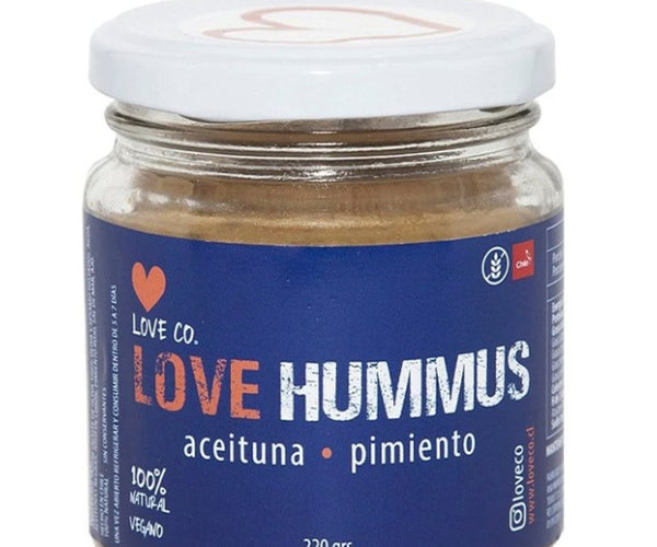 Hummus Aceituna Pimiento, 220 g