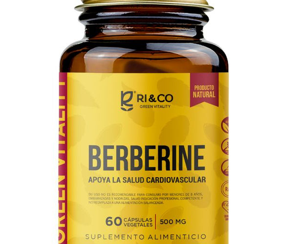 Berberine, 500 mg, 60 caps.