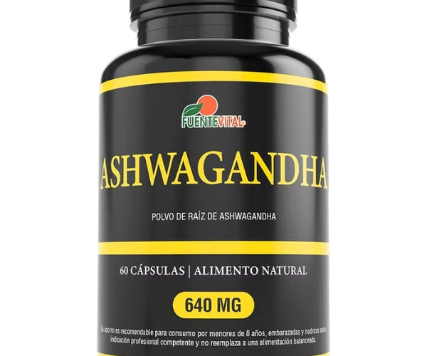 Ashwagandha, 640 mg, 60 caps.