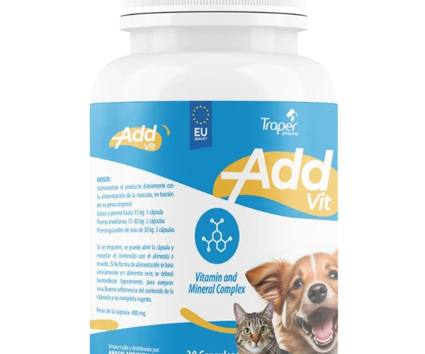 Add Vit, Vitaminas, 30 caps VENCE: 22/11/2026