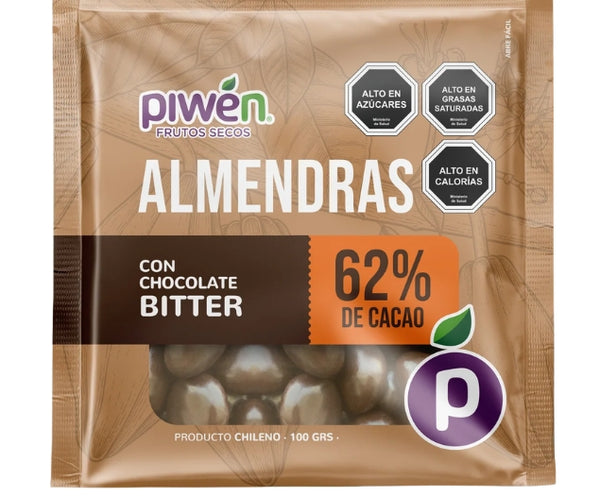 Almendras Chocolate Bitter, 100gr VENCE: 24/11/2026