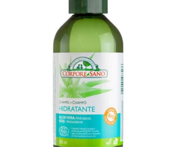 Champú Hidratante de Aloe Vera y Goji, Ecocert 300 ml