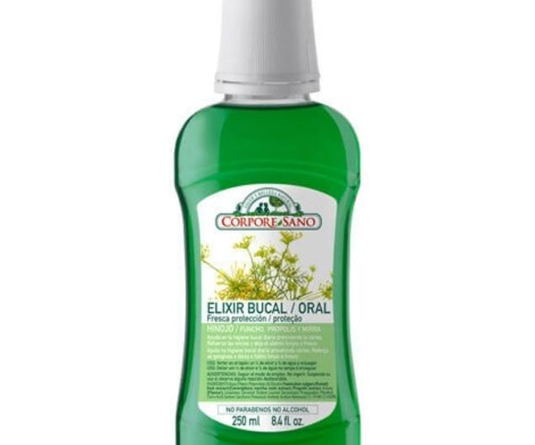 Enjuague Bucal Fresca Protección, sin Parabenos Ni Alcohol 250 ml