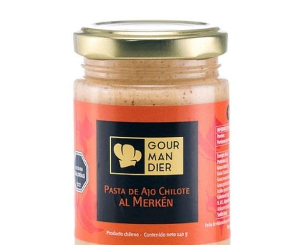 Pasta de Ajo Chilote Al Merken, 156 ml