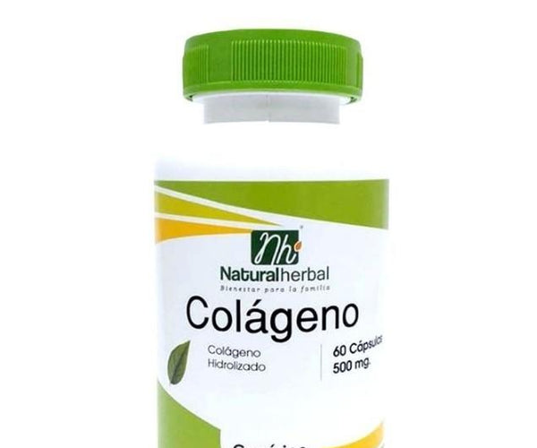 Colágeno Hidrolizado, 500 mg, 60 Caps