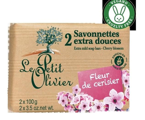 Jabón en Barra Extra Suave, Flor de Cerezo, 2 un de 100 g