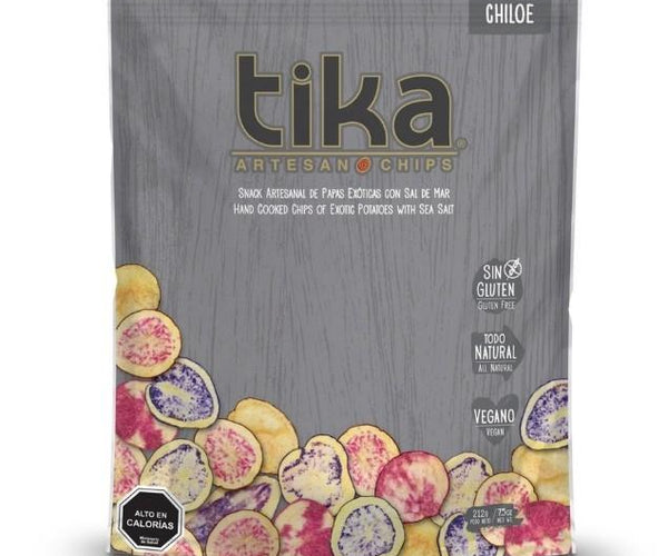 Snack de Papas Nativas de Colores con Sal de Mar, Chiloé Mix, sin Gluten, 170 g