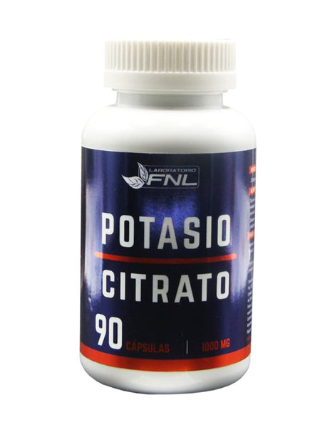 Potasio Citrato, 1000 mg, 90 cáps., FNL –