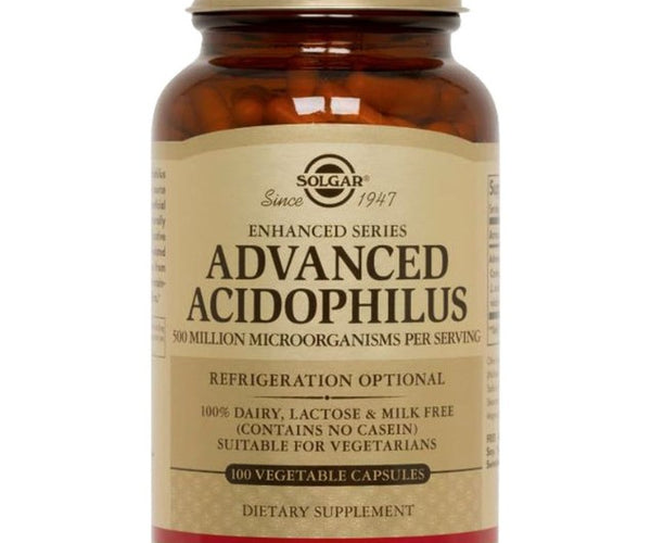 Advanced Acidophilus, Probióticos, 100 caps