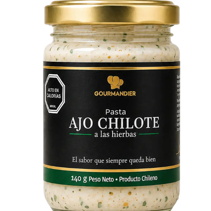 Pasta de Ajo Chilote a Las Hierbas, 140 g