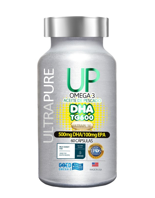 Up Omega 3 Dha 600, 60 Cápsulas