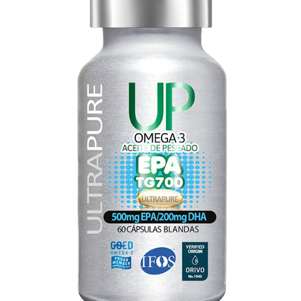 Up Omega 3 EPA TG 700, 60 Cápsulas