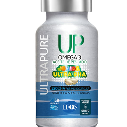 Omega 3 UP Junior Ultra Dha, 60 Microcápsulas