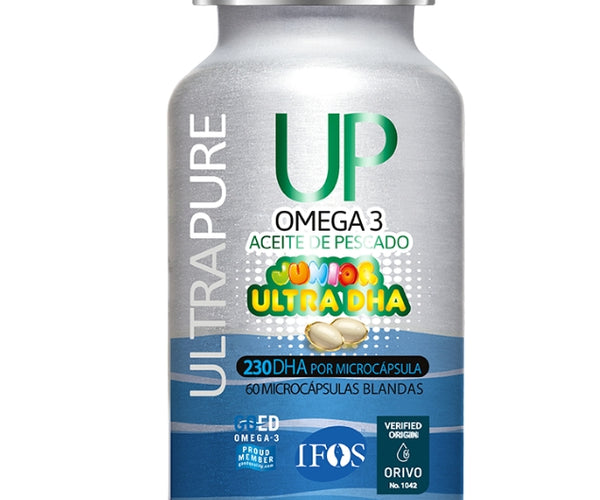 Omega 3 UP Junior Ultra Dha, 60 Microcápsulas