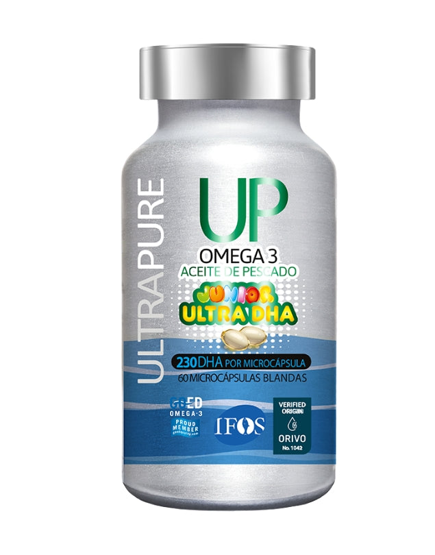Omega 3 UP Junior Ultra Dha, 60 Microcápsulas