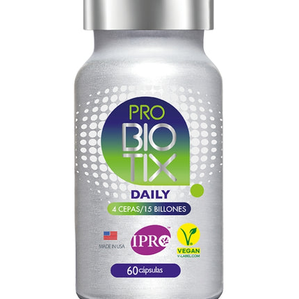 Probiotix Daily, Probiótico, 60 Caps.