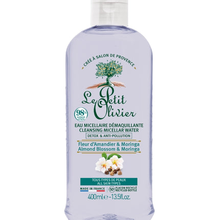 Agua Micelar Desmaquillante Anti Polución, 400 ml