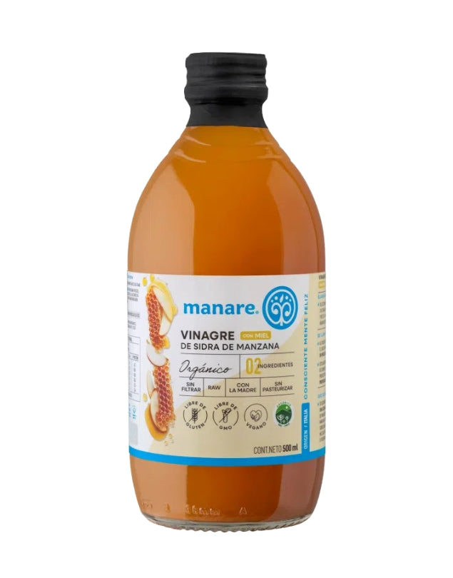 Vinagre de Manzana Orgánico, 500 ml