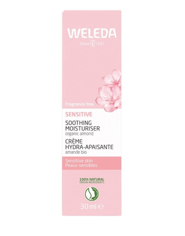 Crema Facial Calmante de Almendra, 30 ml.