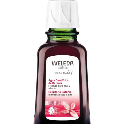 Agua Dentífrica de Ratania, Enjuague Concentrado, 50 ml