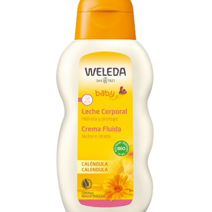Leche Corporal de Caléndula para Bebe, 200 ml
