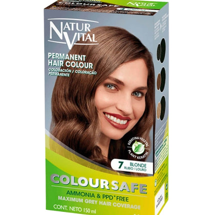 Tinte Permanente Coloursafe Rubio 7, 1 un