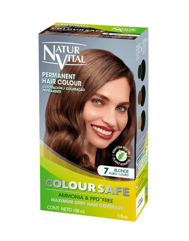 Tinte Permanente Coloursafe Rubio 7, 1 un