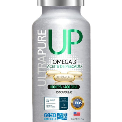 Omega UP Ultra Pure 800, 120 caps. Newscience