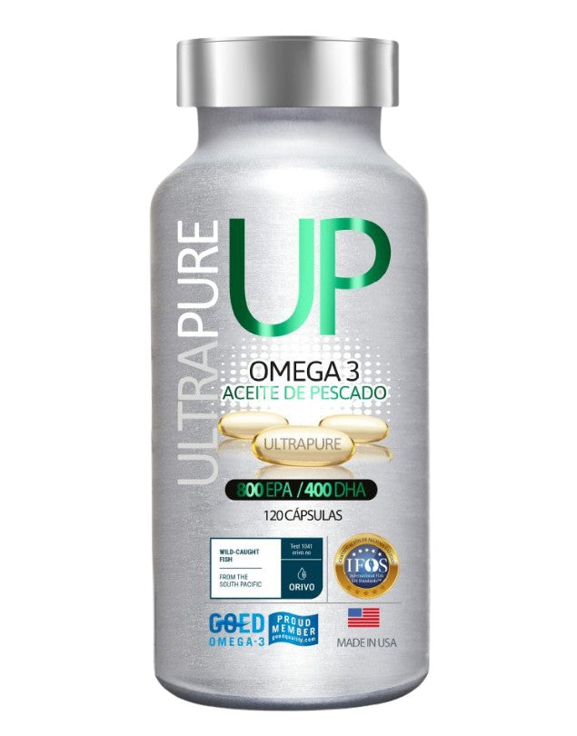 Omega UP Ultra Pure 800, 120 caps. Newscience