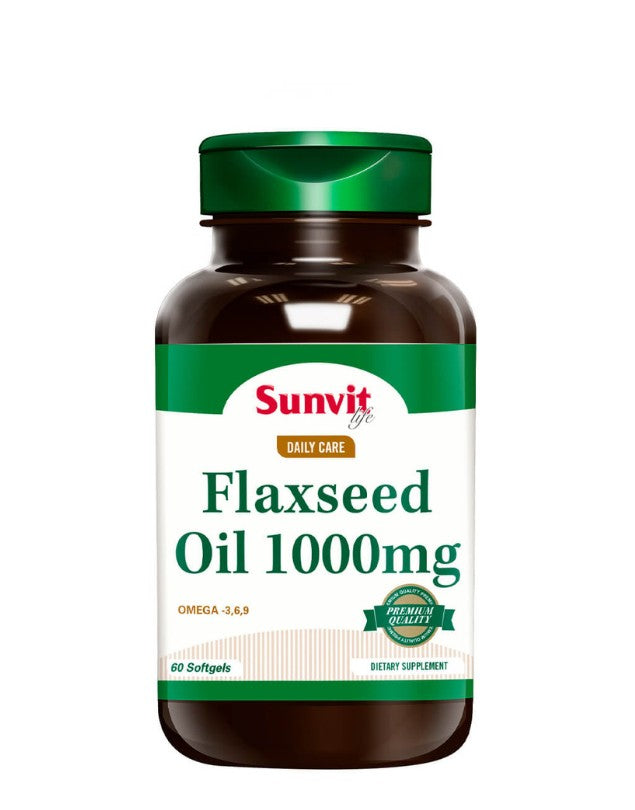 Aceite Linaza 1000 mg, 60 soft.