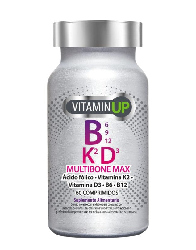 Vitamin UP MultiBone Max, Multivitamínico Óseo, 60 comp.