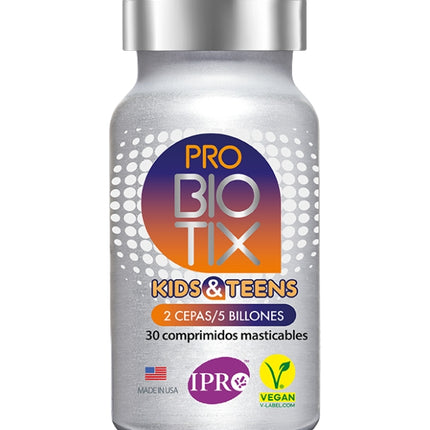 Probiotix Kids & Teens - Probiótico Niños Adolescentes, 30 comp.