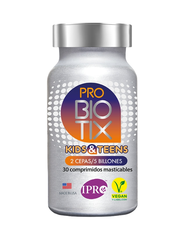 Probiotix Kids & Teens - Probiótico Niños Adolescentes, 30 comp. VENCE: 31-05-2026