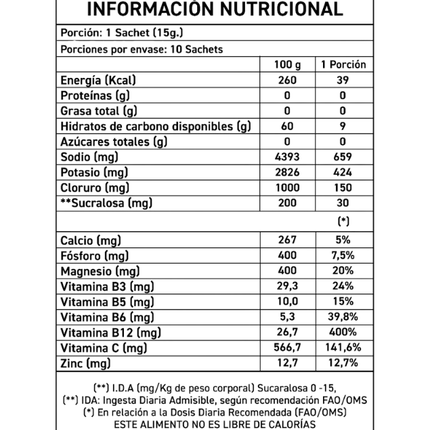 Boost De Hidratación, Sabor Frutos Rojos, 10 Sachets