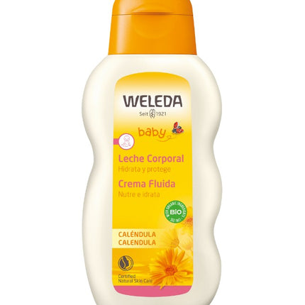 Baño de Crema de Caléndula para Bebés, 200 ml