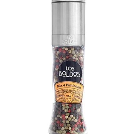 Molinillo con Mix 4 Pimientas, 90 g