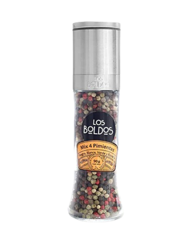 Molinillo con Mix 4 Pimientas, 90 g