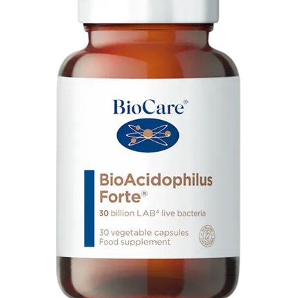 BioAcidophilus Forte 30 billones, Probiótico, 30 Cáps