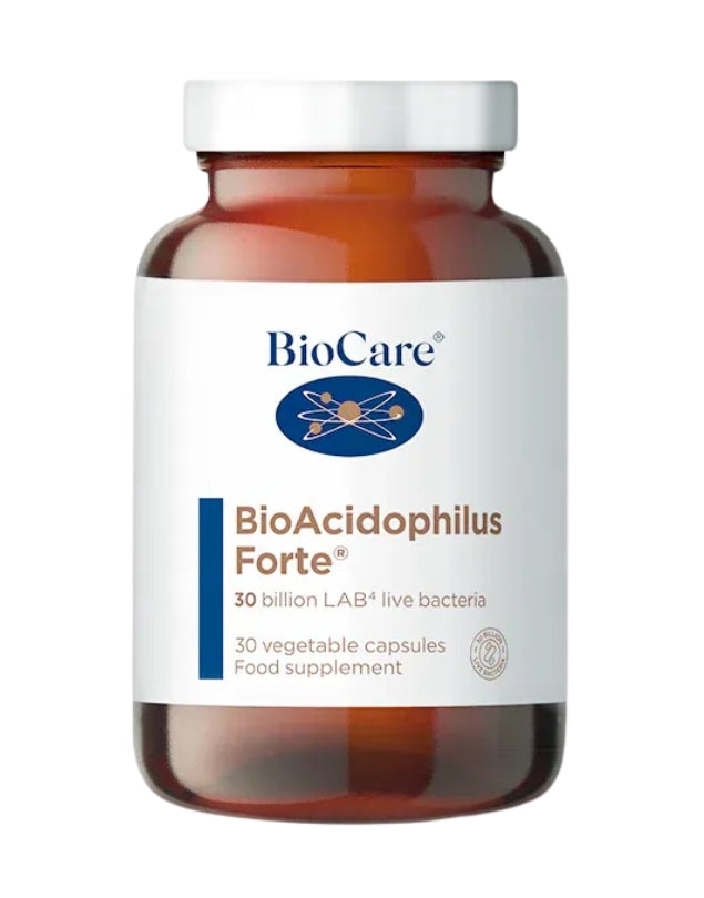 BioAcidophilus Forte 30 billones, Probiótico, 30 Cáps