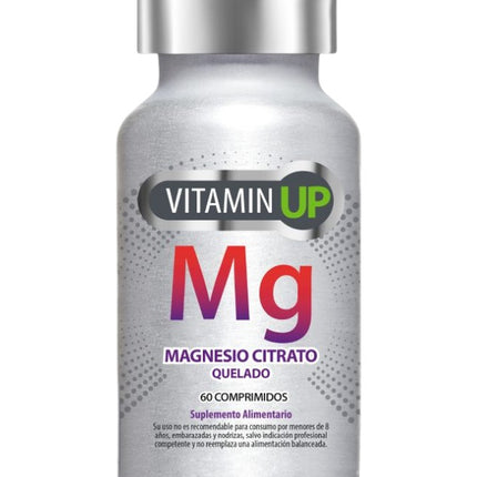 Vitamin UP Magnesio Citrato Quelado, 60 comp.