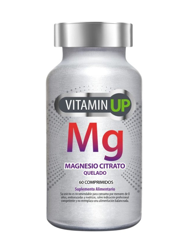Vitamin UP Magnesio Citrato Quelado, 60 comp.