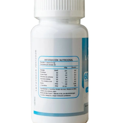 L- Carnitina, aminoácido, 60 caps.