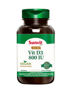 Vitamina D3 800 IU, 90 tabs.