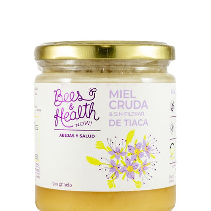 Miel Cruda Sin Filtrar De Tiaca, 500 gr.