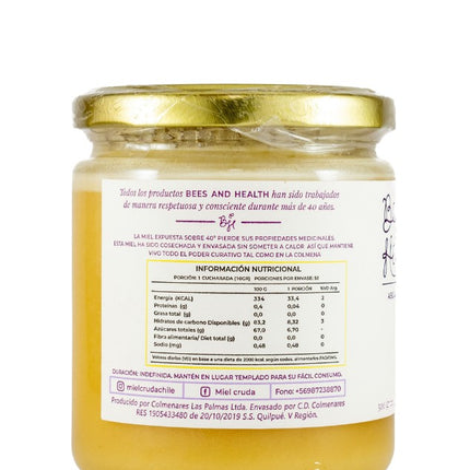 Miel Cruda Sin Filtrar De Tiaca, 500 gr.