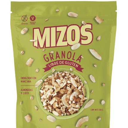 Granola Almendra Coco, 250 g.