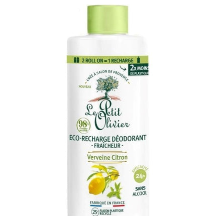 Desodorante Verbena Limón Eco Refill, 100 mg.