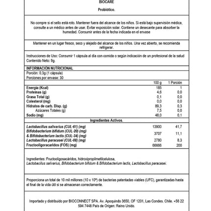 Neobalance. Probióticos en cápsulas, 30 caps.