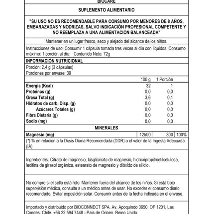 Complejo Fosfolípidos de Magnesio, 90 caps