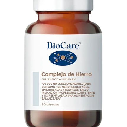 Complejo de Hierro, BioCare, 90 caps.